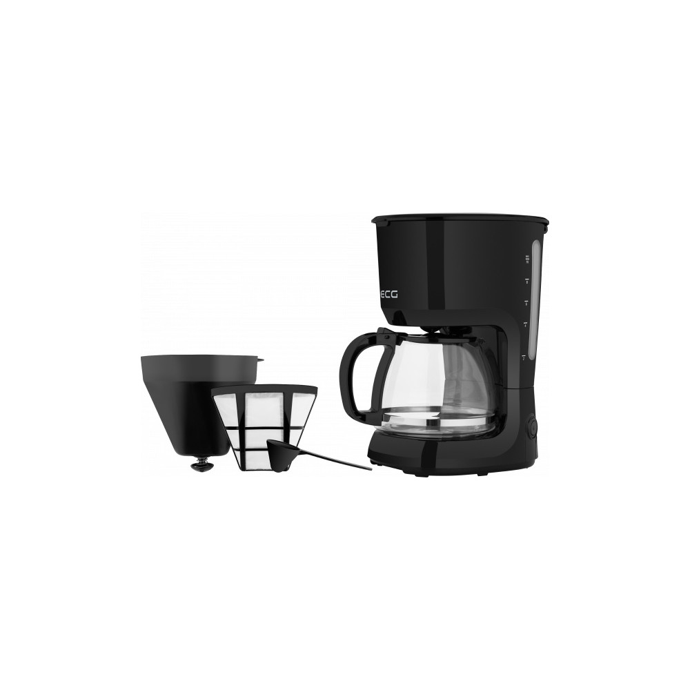 Překapávač na kávu ECG KP 2116 Easy, 750 W, 10 šálků, černá