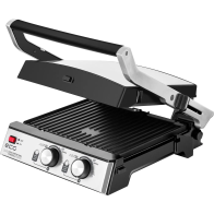 Kontaktní gril ECG KG 2033 Duo Grill & Waffle, 2000 W