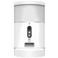 Chytré krmítko Tesla Smart Pet s kamerou TSL-PC-BL4C, bílá