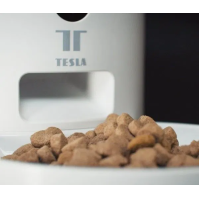 Chytré krmítko Tesla Smart Pet s kamerou TSL-PC-BL4C, bílá