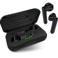 Bezdrátová sluchátka Connect It True Wireless SonicBass CEP-1000-BK, BT, 9 h, černá