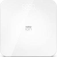 Osobní váha Niceboy ION FitScale White, digitální, 180 kg, sklo, bílá