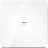 Osobní váha Niceboy ION FitScale White, digitální, 180 kg, sklo, bílá