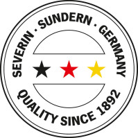 Rychlovarná konvice Severin WK 3417, 1 l, 2200 W, nerez/červená