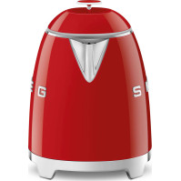 Designová rychlovarná konvice Smeg KLF05RDEU, retro, 0,8 l, 1400 W, červená