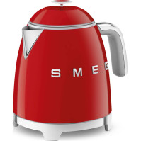 Designová rychlovarná konvice Smeg KLF05RDEU, retro, 0,8 l, 1400 W, červená