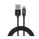 Datový kabel USB-A x Micro USB 1 m, černý