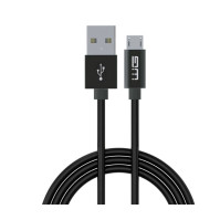 Datový kabel USB-A x Micro USB 1 m, černý