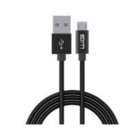 Datový kabel USB-A x Micro USB 1 m, černý