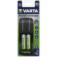 Nabíječka baterií Varta Pocket Charger + 4x AA 2600 mAh