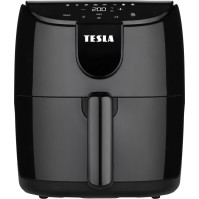 Horkovzdušná fritéza Tesla AirCook Q40, 1500 W, 4 l, 8 programů, černá