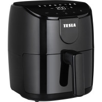Horkovzdušná fritéza Tesla AirCook Q40, 1500 W, 4 l, 8 programů, černá