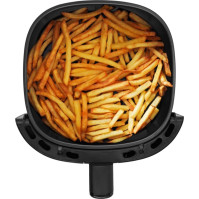 Horkovzdušná fritéza Tesla AirCook Q40, 1500 W, 4 l, 8 programů, černá