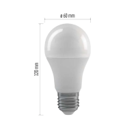 LED žárovka Classic A60, E27, 10,5 W (75 W), 1 060 lm, teplá bílá, krokově stmívatelná