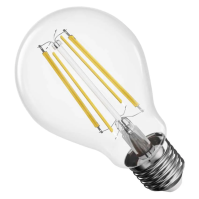 LED žárovka Filament A60, E27, 7,5W (75 W), 1 055 lm, teplá bílá, stmívatelná