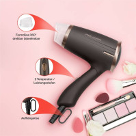 Fén Clatronic Proficare PC-HT 3009, 1400 W, 2 teploty, hnědý