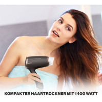 Fén Clatronic Proficare PC-HT 3009, 1400 W, 2 teploty, hnědý