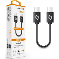 Kabel Aligator Power USB-C/USB-C (DATKP44), 15 cm, černý
