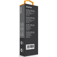 Kabel Aligator Power USB-C/USB-C (DATKP44), 15 cm, černý