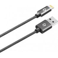 Kabel Aligator Premium USB/Lightning (DATKP37), 2 A, 0,5 m, černý