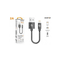 Kabel Aligator Premium USB/Lightning (DATKP37), 2 A, 0,5 m, černý