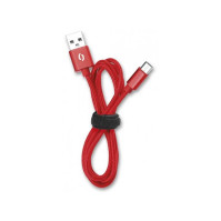 Kabel Aligator Premium USB/Lightning (DATKP11), 1 m, červený