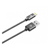 Kabel Aligator Premium USB/Lightning (DATKP21), 2 m, černý