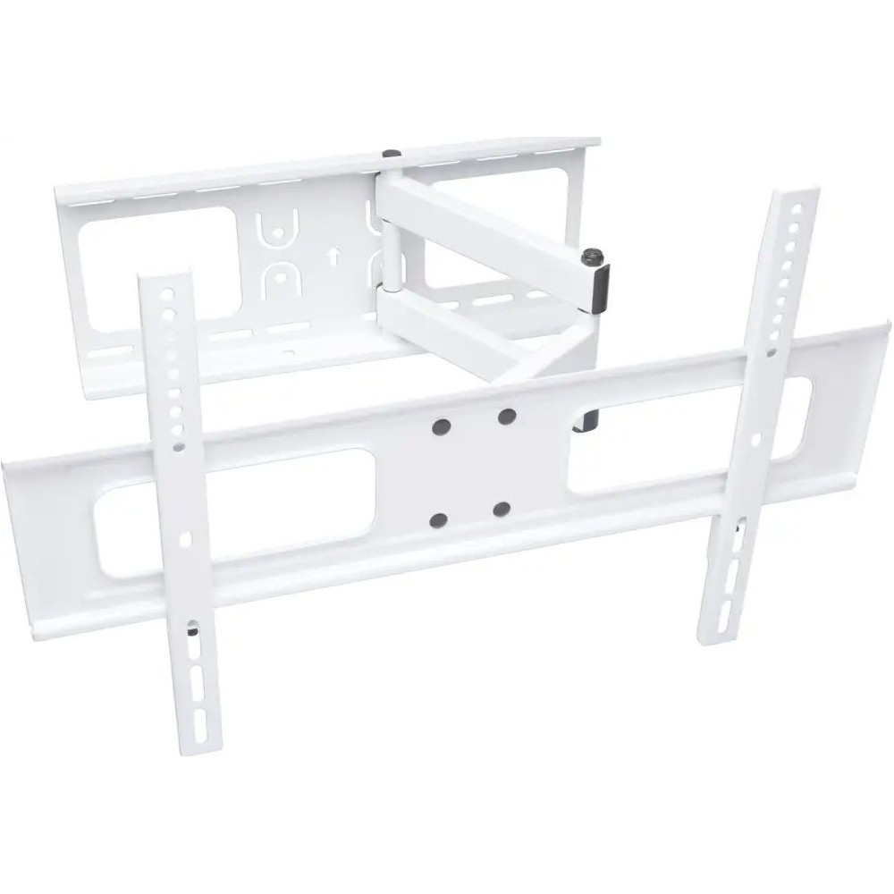 Držák TV Connect IT CI-787, polohovatelný, pro úhlopříčky 37" až 70", nosnost 50 kg, bílý