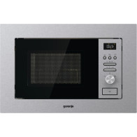 Vestavná mikrovlnná trouba Gorenje BM201AG1X, 20 l, 1000 W, gril, nerez