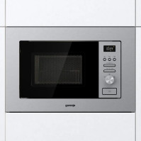 Vestavná mikrovlnná trouba Gorenje BM201AG1X, 20 l, 1000 W, gril, nerez