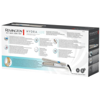 Žehlička na vlasy Remington HYDRAluxe S8901, 230 °C, keramika, ionizace, bílá