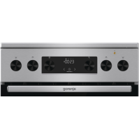 Sklokeramický sporák Gorenje GECS5C70XPA, A, 50 cm, 70 l, 11 funkcí, nerez