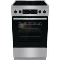 Sklokeramický sporák Gorenje GECS5C70XPA, A, 50 cm, 70 l, 11 funkcí, nerez