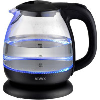 Rychlovarná konvice Vivax WH-100G, 1 l, sklo