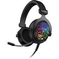 Herní sluchátka Connect IT Doodle RGB (CHP-6501-BK), headset, černý