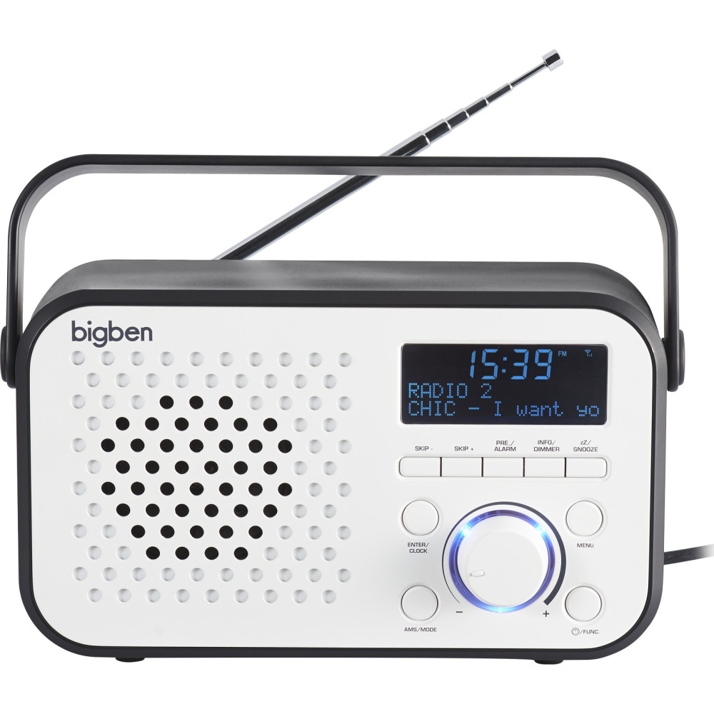 Přenosné rádio Bigben Interactive TR24DAB, FM s RDS, DAB+