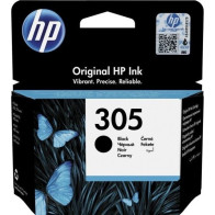 Inkoustová náplň HP- 305 (3YM61AE), 120 stran, originální, černá