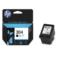 Inkoustová náplň HP 304 (N9K06AE), 120 stran, originální, černá