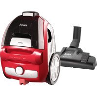 Bezsáčkový vysavač Amica VM 3044 Bagio Eco, 900 W, 79 dB, červený