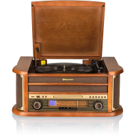 Retro gramofon Roadstar HIF-1993BT, BT, dřevo