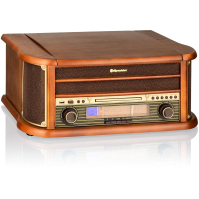 Retro gramofon Roadstar HIF-1993BT, BT, dřevo