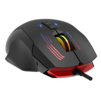 Herní drátová myš WG1, černá, podsvícená