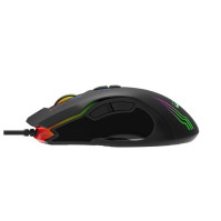 Herní drátová myš WG1, černá, podsvícená