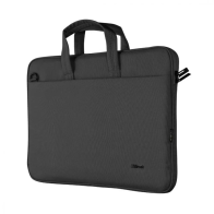 Pouzdro na notebook Trust Bologna Slim Laptop Bag 16" ECO, rPET, černé
