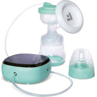 Odsávačka mateřského mléka TrueLife Nutrio BP Electric, bílá/zelená
