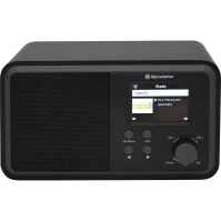 Internetové rádio Roadstar IR-390D+BT/BK, DAB+, FM, USB, černé