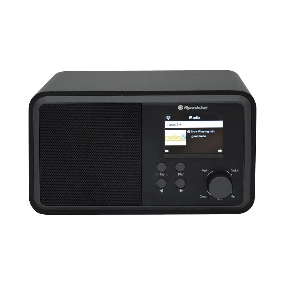 Internetové rádio Roadstar IR-390D+BT/BK, DAB+, FM, USB, černé