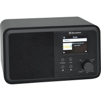 Internetové rádio Roadstar IR-390D+BT/BK, DAB+, FM, USB, černé