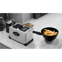 Olejová fritéza Vivax DF-2003 SS, 3 l, 2000 W, nerez