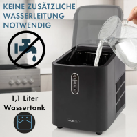Výrobník ledu Clatronic EWB 3798 BK, 120 W, 1,1 l, černý